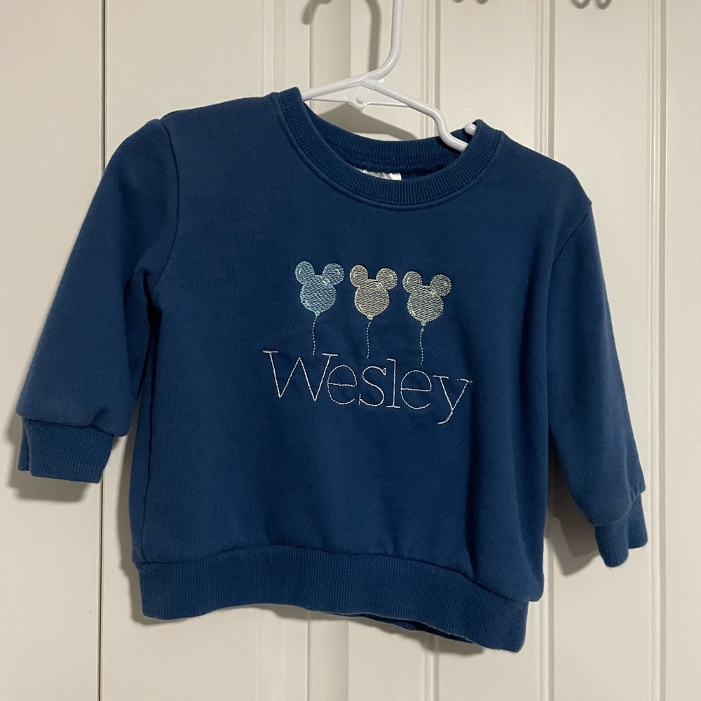 "Wesley" Sweatshirt - Mickey Themed